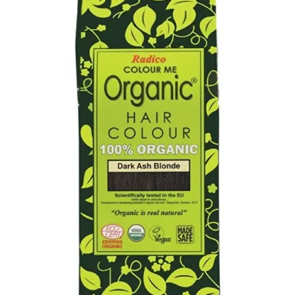 Radico Colour Me Organic Hair Colour Powder - Dark Ash Blonde 100g - Fresh Bloom Skin - Premium Skincare Solutions for Nourished, Hydrated, and Radiant Skin Every Day