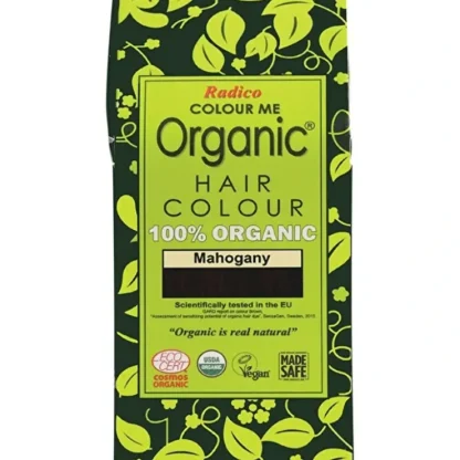 Radico Colour Me Organic Hair Colour Powder - Mahogany 100g - Fresh Bloom Skin - Premium Skincare Solutions for Nourished, Hydrated, and Radiant Skin Every Day