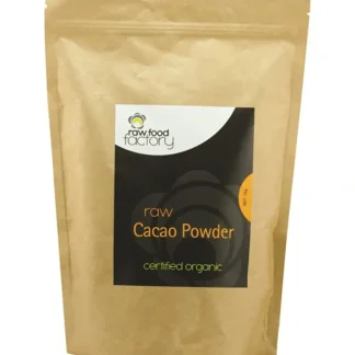 Raw Food Factory Organic Raw Cacao Powder 1kg - Fresh Bloom Skin - Premium Skincare Solutions for Nourished, Hydrated, and Radiant Skin Every Day