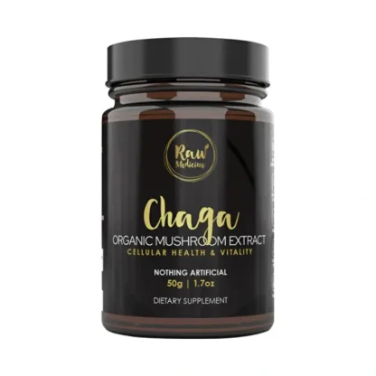Raw Medicine Organic Mushroom Extract Chaga 50g - Fresh Bloom Skin - Premium Skincare Solutions for Nourished, Hydrated, and Radiant Skin Every Day
