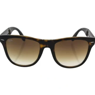 Ray Ban Ray Ban RB 4105 710/51 Folding Wayfarer - Tortoise Brown/Brown by Ray Ban for Unisex - 54-20-140 mm Sunglasses - Fresh Bloom Skin - Premium Skincare Solutions for Nourished, Hydrated, and Radiant Skin Every Day