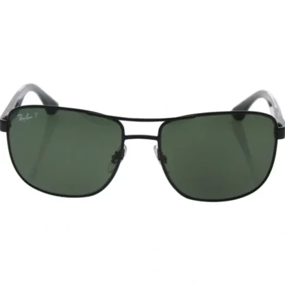 Ray Ban Ray Ban RB 3533 002/9A - Black/Green Polarized by Ray Ban for Unisex - 57-17-140 mm Sunglasses - Fresh Bloom Skin - Premium Skincare Solutions for Nourished, Hydrated, and Radiant Skin Every Day