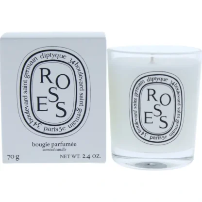 Roses Scented Candle by Diptyque for Unisex - 2.4 oz Candle - Fresh Bloom Skin - Premium Skincare Solutions for Nourished, Hydrated, and Radiant Skin Every Day