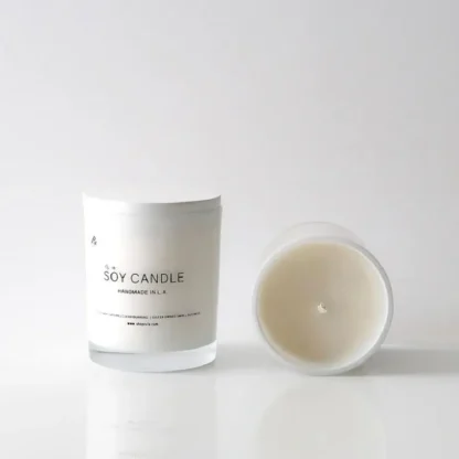 RX Los Angeles 10oz/280g SINGLE WICK Glass Soy Candle - EVERYTHING (HandMade in USA) Fixed Size - Fresh Bloom Skin - Premium Skincare Solutions for Nourished, Hydrated, and Radiant Skin Every Day