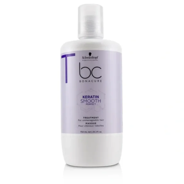 Schwarzkopf BC Bonacure Keratin Smooth Perfect Treatment (For Unmanageable Hair) 750ml/25.3oz - Fresh Bloom Skin - Premium Skincare Solutions for Nourished, Hydrated, and Radiant Skin Every Day