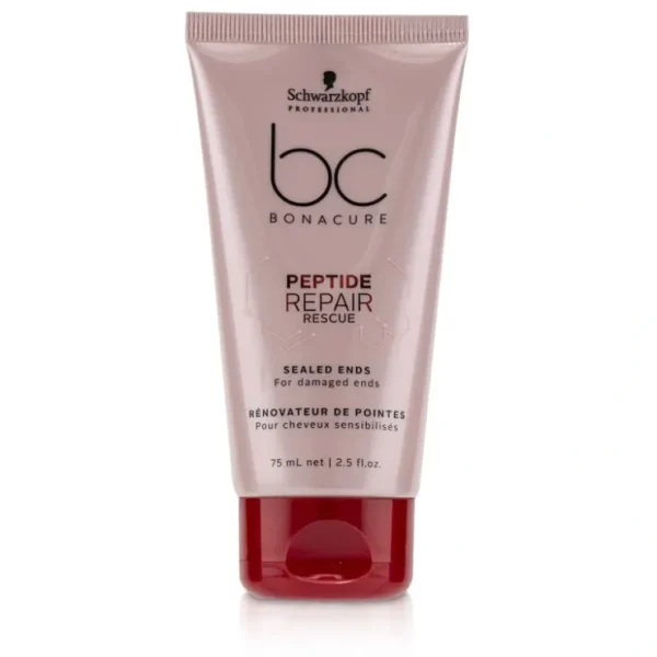 Schwarzkopf BC Bonacure Peptide Repair Rescue Sealed Ends (For Damaged Ends) 75ml/2.5oz - Fresh Bloom Skin - Premium Skincare Solutions for Nourished, Hydrated, and Radiant Skin Every Day