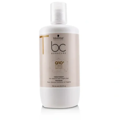 Schwarzkopf BC Bonacure Q10+ Time Restore Treatment (For Mature and Fragile Hair) 750ml/25.3oz - Fresh Bloom Skin - Premium Skincare Solutions for Nourished, Hydrated, and Radiant Skin Every Day
