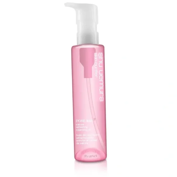 Shu Uemura POREfinist Sakura Refreshing Cleansing Oil 150ml/5oz - Fresh Bloom Skin - Premium Skincare Solutions for Nourished, Hydrated, and Radiant Skin Every Day