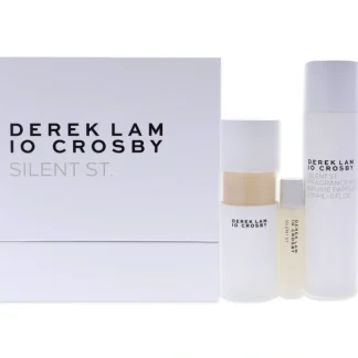 Silent St Spring by Derek Lam for Women - 3 Pc Gift Set 3.4oz EDP Spray, 10ml EDP Spray, 8oz Fragrance Mist - Fresh Bloom Skin - Premium Skincare Solutions for Nourished, Hydrated, and Radiant Skin Every Day