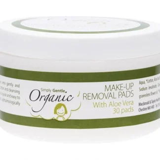 Simply Gentle Organic Facial Cleansing Pads With Organic Aloe Vera - Fresh Bloom Skin - Premium Skincare Solutions for Nourished, Hydrated, and Radiant Skin Every Day