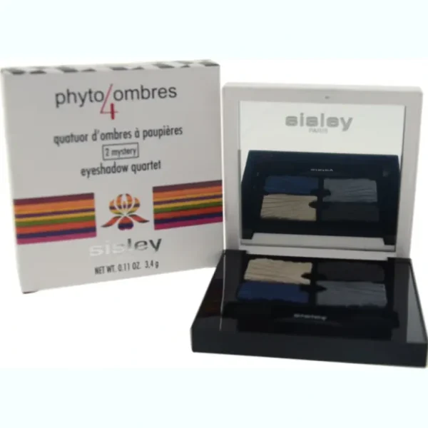 Sisley Phyto 4 Ombres Eyeshadow Quartet - # 2 Mystery by Sisley for Women - 0.11 oz Eyeshadow - Fresh Bloom Skin - Premium Skincare Solutions for Nourished, Hydrated, and Radiant Skin Every Day