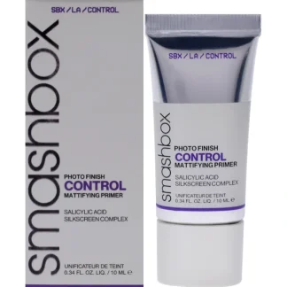 Smashbox Photo Finish Control Mattifying Primer by SmashBox for Women - 0.34 oz Primer - Fresh Bloom Skin - Premium Skincare Solutions for Nourished, Hydrated, and Radiant Skin Every Day
