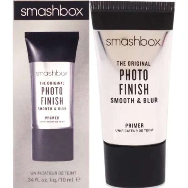 Smashbox The Original Photo Finish Smooth and Blur by SmashBox for Women - 0.34 oz Primer - Fresh Bloom Skin - Premium Skincare Solutions for Nourished, Hydrated, and Radiant Skin Every Day