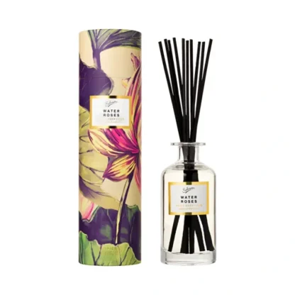 Sohum Tropicale Reed Diffuser Water Roses 250ml - Fresh Bloom Skin - Premium Skincare Solutions for Nourished, Hydrated, and Radiant Skin Every Day