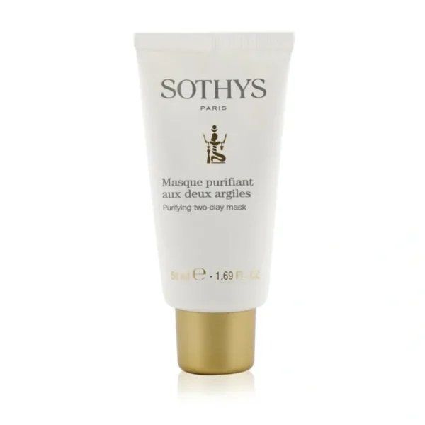 Sothys Purifying Two-Clay Mask 50ml/1.69oz - Fresh Bloom Skin - Premium Skincare Solutions for Nourished, Hydrated, and Radiant Skin Every Day