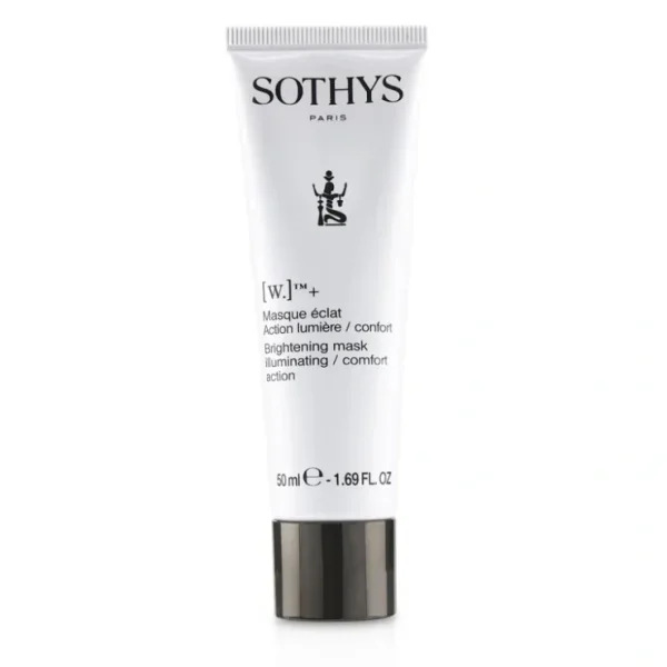 Sothys [W]+ Brightening Mask - Illuminating/Comfort Action 50ml/1.69oz - Fresh Bloom Skin - Premium Skincare Solutions for Nourished, Hydrated, and Radiant Skin Every Day