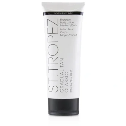 St. Tropez Gradual Tan Classic Everyday Body Lotion - # Medium/Dark 200ml/6.7oz - Fresh Bloom Skin - Premium Skincare Solutions for Nourished, Hydrated, and Radiant Skin Every Day