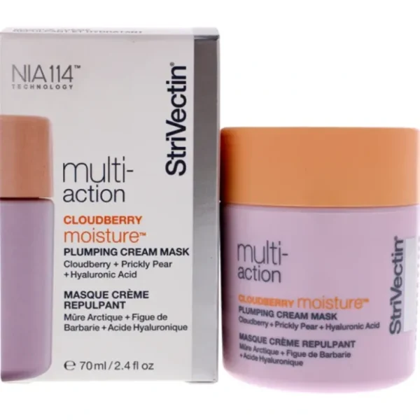 Strivectin Cloudberry Moisture Plumping Cream Mask by Strivectin for Unisex - 2.4 oz Mask - Fresh Bloom Skin - Premium Skincare Solutions for Nourished, Hydrated, and Radiant Skin Every Day