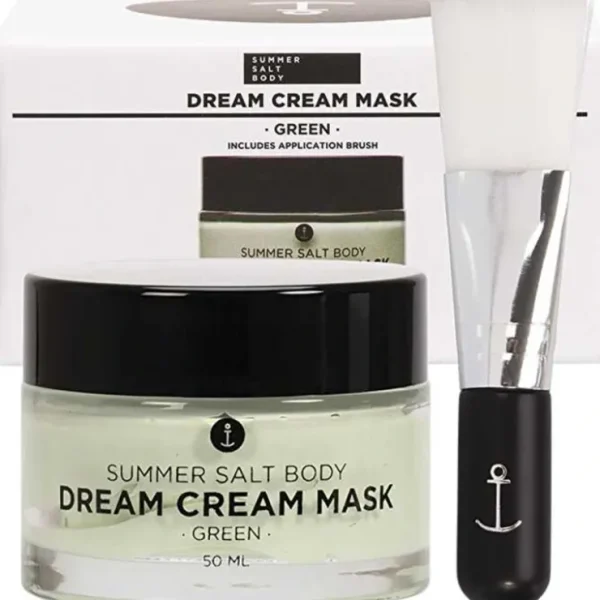 Summer Salt Body Dream Cream Mask Green 50ml - Fresh Bloom Skin - Premium Skincare Solutions for Nourished, Hydrated, and Radiant Skin Every Day