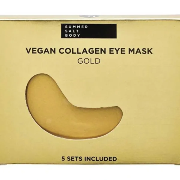 Summer Salt Body Vegan Collagen Eye Mask Sets Gold 5pk - Fresh Bloom Skin - Premium Skincare Solutions for Nourished, Hydrated, and Radiant Skin Every Day
