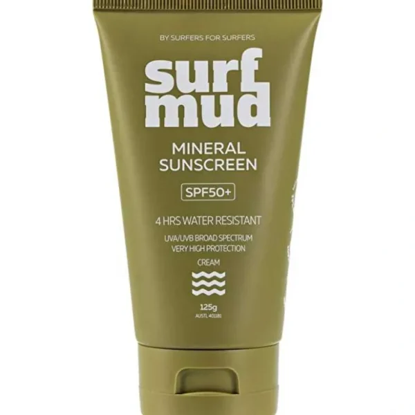 Surfmud Mineral Sunscreen SPF 50+ 125g - Fresh Bloom Skin - Premium Skincare Solutions for Nourished, Hydrated, and Radiant Skin Every Day
