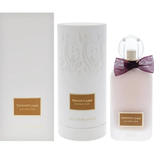 Tawahuj All Over Spray by Rasasi for Unisex - 3.38 oz EDP Spray - Fresh Bloom Skin - Premium Skincare Solutions for Nourished, Hydrated, and Radiant Skin Every Day
