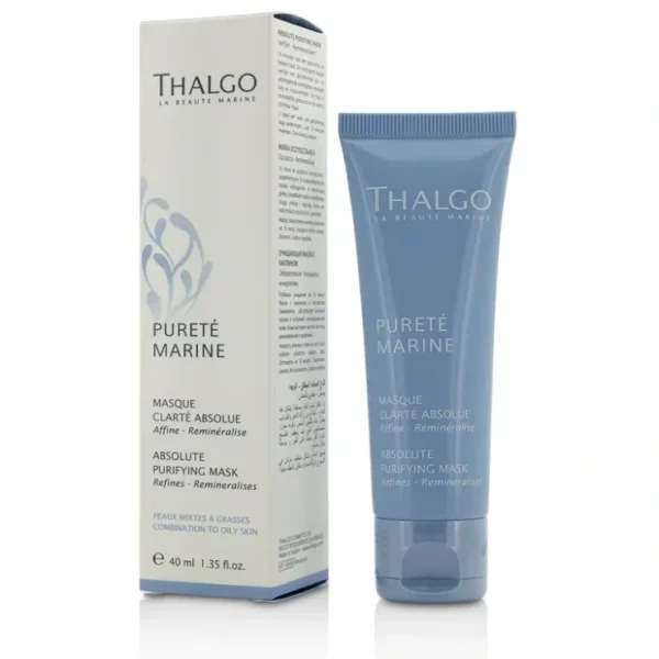 Thalgo Purete Marine Absolute Purifying Mask - For Combination to Oily Skin 40ml/1.35oz - Fresh Bloom Skin - Premium Skincare Solutions for Nourished, Hydrated, and Radiant Skin Every Day