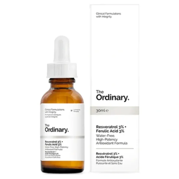 The Ordinary Resveratrol 3% + Ferulic Acid 3% 30ml - Fresh Bloom Skin - Premium Skincare Solutions for Nourished, Hydrated, and Radiant Skin Every Day
