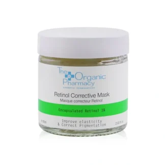 The Organic Pharmacy Retinol Corrective Mask - Improve Elasticity & Correct Pigmentation 60ml/2.02oz - Fresh Bloom Skin - Premium Skincare Solutions for Nourished, Hydrated, and Radiant Skin Every Day