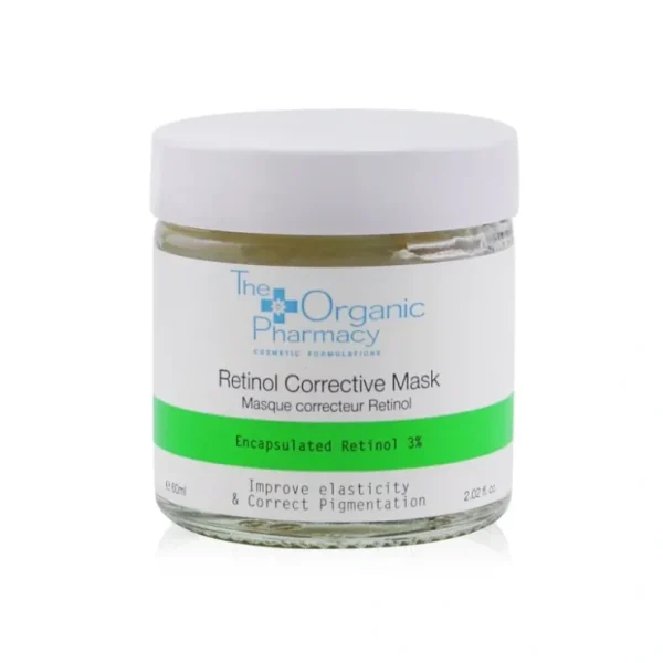 The Organic Pharmacy Retinol Corrective Mask - Improve Elasticity & Correct Pigmentation 60ml/2.02oz - Fresh Bloom Skin - Premium Skincare Solutions for Nourished, Hydrated, and Radiant Skin Every Day