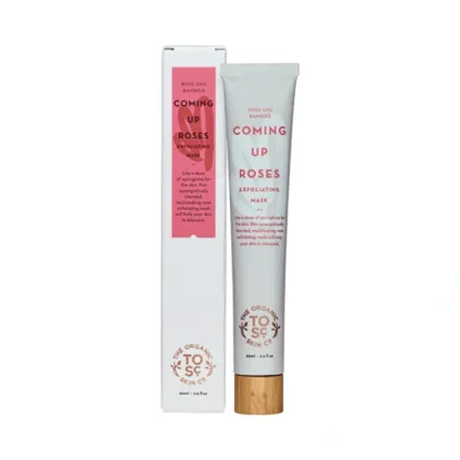 The Organic Skin Co Organic Coming Up Roses Exfoliating Mask Rose and Bamboo 60ml - Fresh Bloom Skin - Premium Skincare Solutions for Nourished, Hydrated, and Radiant Skin Every Day