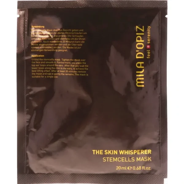 The Skin Whisperer Stem Cells Mask by Mila D Opiz for Women - 0.68 oz Mask - Fresh Bloom Skin - Premium Skincare Solutions for Nourished, Hydrated, and Radiant Skin Every Day