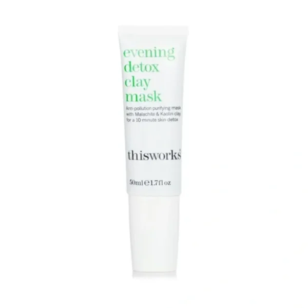 This Works Evening Detox Clay Mask 50ml/1.7oz - Fresh Bloom Skin - Premium Skincare Solutions for Nourished, Hydrated, and Radiant Skin Every Day