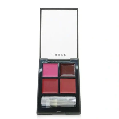 THREE Peak Performance Lip Quad (Limited Edition) - # X02 Don't Stop Moving 6g/0.21oz - Fresh Bloom Skin - Premium Skincare Solutions for Nourished, Hydrated, and Radiant Skin Every Day