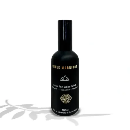 Three Warriors Face Tan Aqua Mist 100ml - Fresh Bloom Skin - Premium Skincare Solutions for Nourished, Hydrated, and Radiant Skin Every Day
