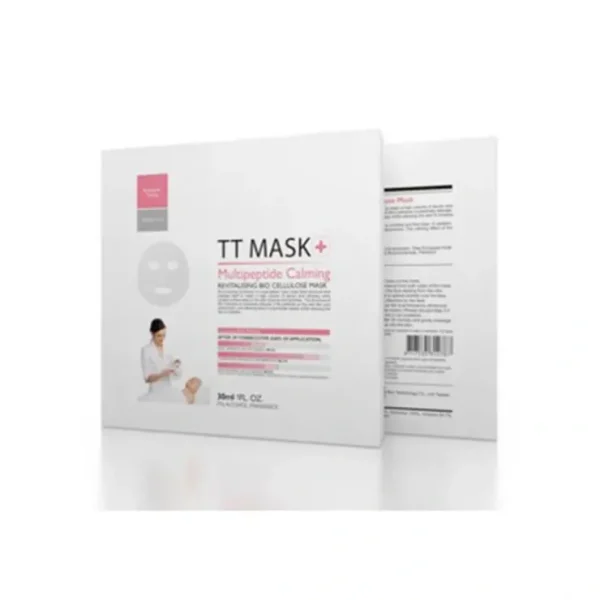 Timeless Truth TT Multipeptide Calming Revitalizing Luxury Face Mask (Value Pack of 5 Masks) 5 Masks - Fresh Bloom Skin - Premium Skincare Solutions for Nourished, Hydrated, and Radiant Skin Every Day