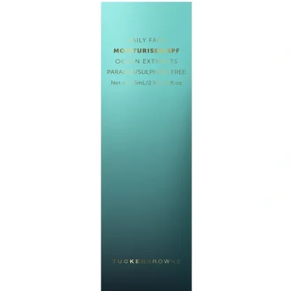 Tucker Browne Daily Face Moisturiser with SPF 75ml - Fresh Bloom Skin - Premium Skincare Solutions for Nourished, Hydrated, and Radiant Skin Every Day