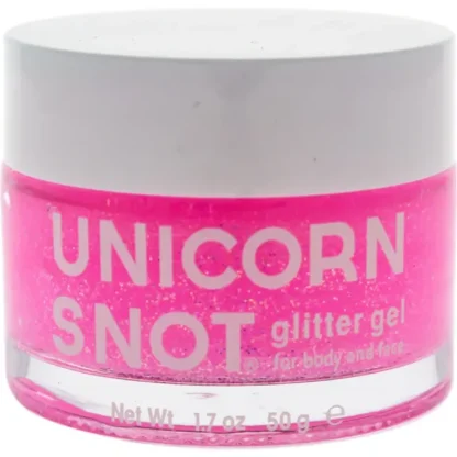 Unicorn Snot Glitter Gel for Body and Face - Pink by Unicorn Snot for Women - 1.7 oz Gel - Fresh Bloom Skin - Premium Skincare Solutions for Nourished, Hydrated, and Radiant Skin Every Day