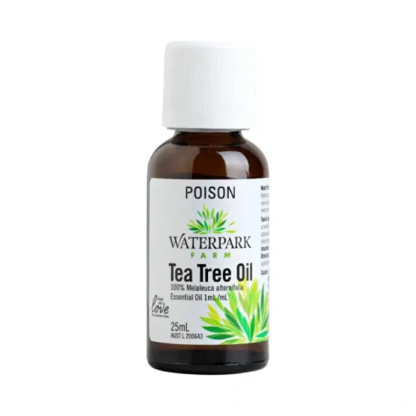 WaterPark Farm 100% Pure Tea Tree Oil 25ml - Fresh Bloom Skin - Premium Skincare Solutions for Nourished, Hydrated, and Radiant Skin Every Day