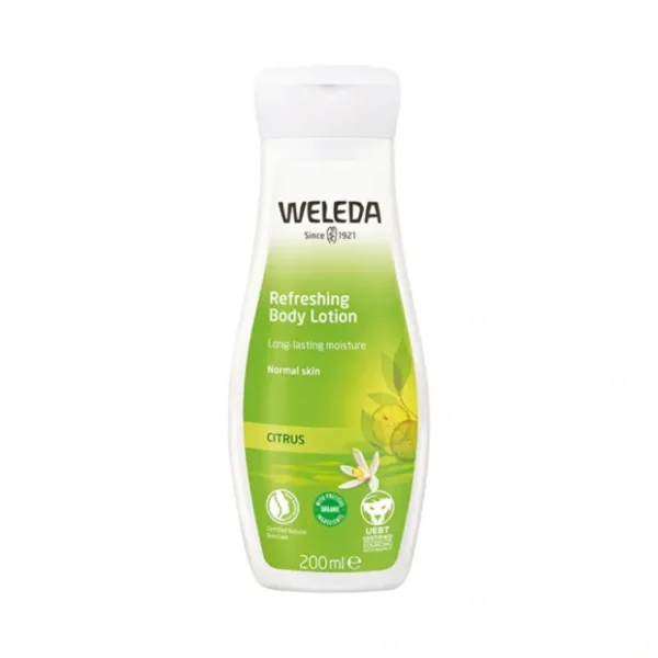 Weleda Body Lotion Refreshing (Citrus) 200ml - Fresh Bloom Skin - Premium Skincare Solutions for Nourished, Hydrated, and Radiant Skin Every Day